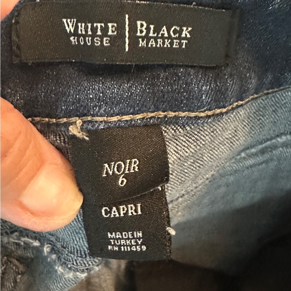 White Black Jeans - Picture 3 of 3